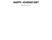 Tablet Screenshot of happy-journey.net